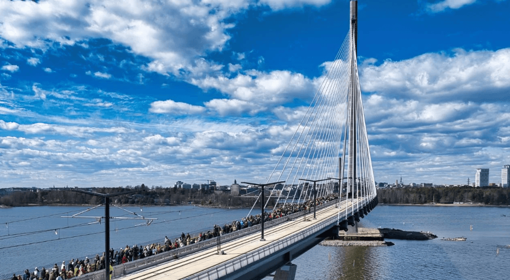 pont de Kruunuvuori à Helsinki - WSP