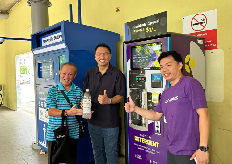 Singapour va installer plus de 100 stations de remplissage de produits ménagers afin de réduire les déchets plastiques