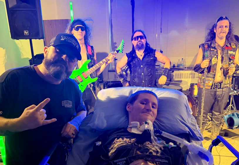 À Ottawa, un patient hospitalisé a assisté à un concert de métal organisé spécialement pour lui.