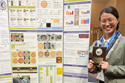la lycéenne Vera Wang découvre des champignons capables de dégrader plastique et crème solaire