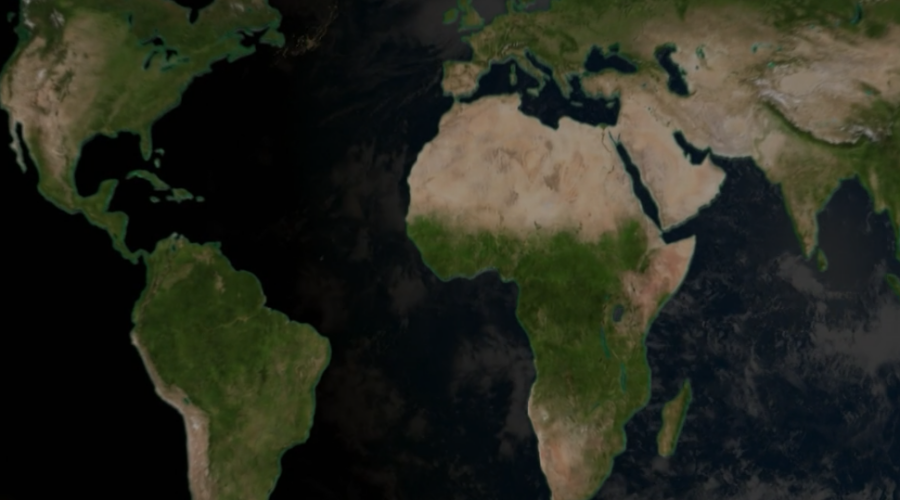 nouvelle carte du monde plus fidèle aux superficies réelles des continents et des pays
