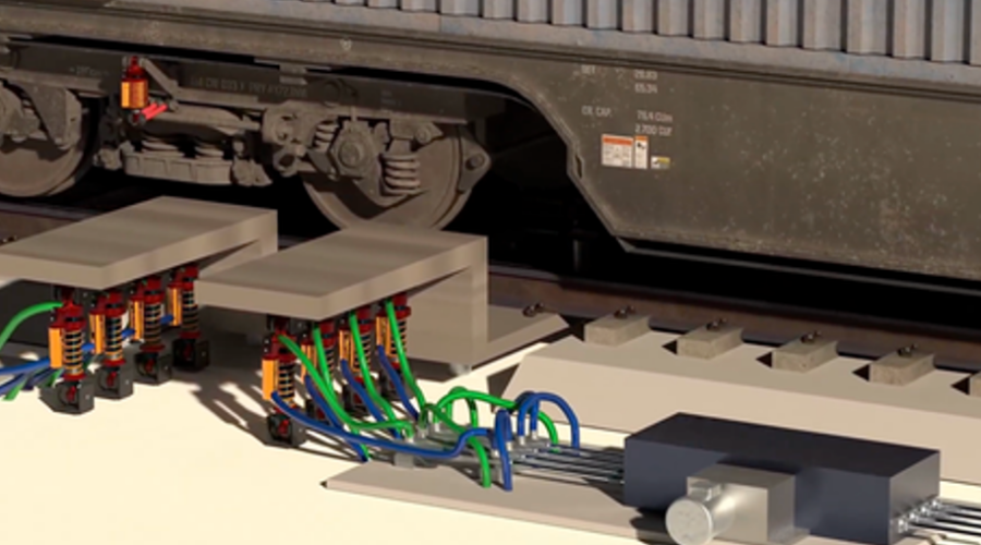 Les vibrations produites par les trains pourraient devenir une source d’électricité locale