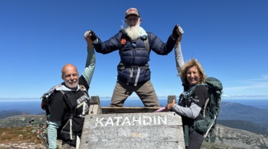 Dale Sanders termine les 3 530 km du sentier des Appalaches