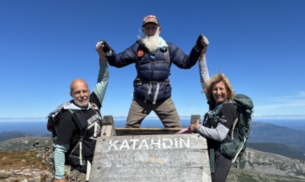 Dale Sanders termine les 3 530 km du sentier des Appalaches